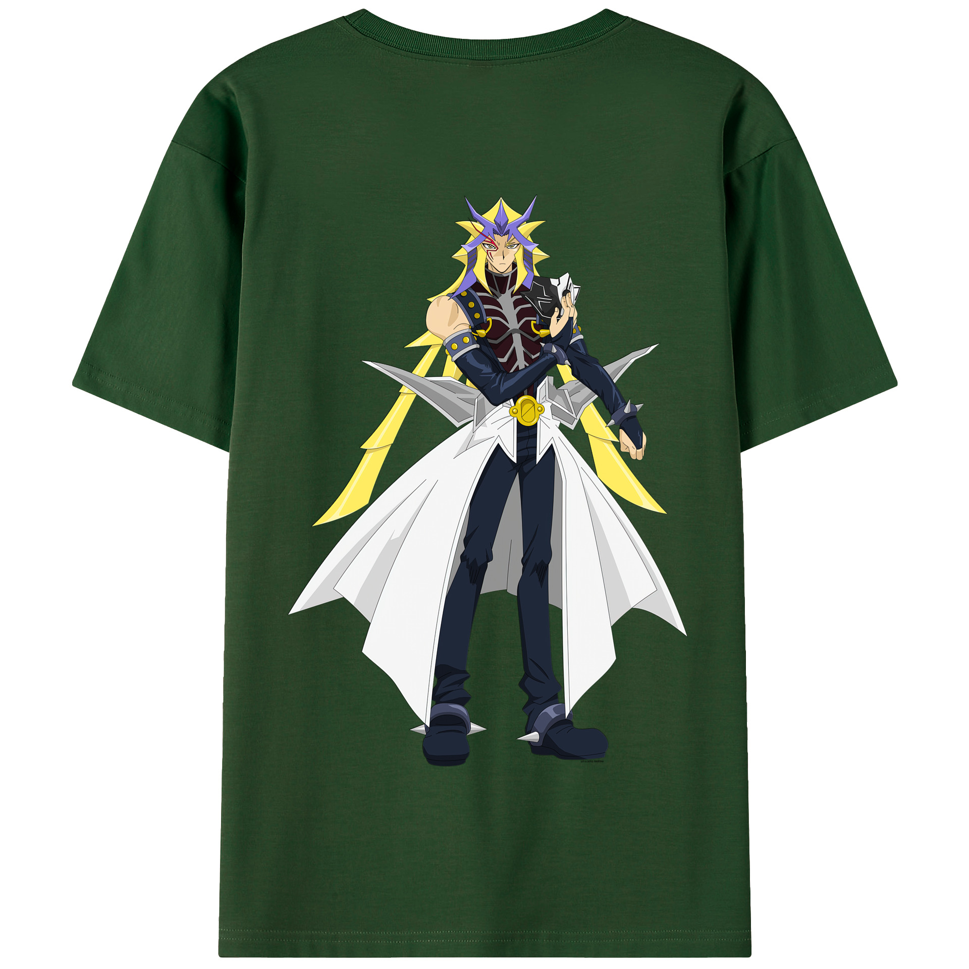 遊☆戯☆王 Yu-Gi-Oh! 綿100％半袖Tシャツ（背面プリント）